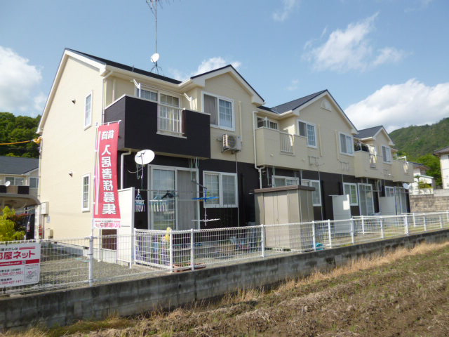 小田郡矢掛町矢掛のアパートの外観