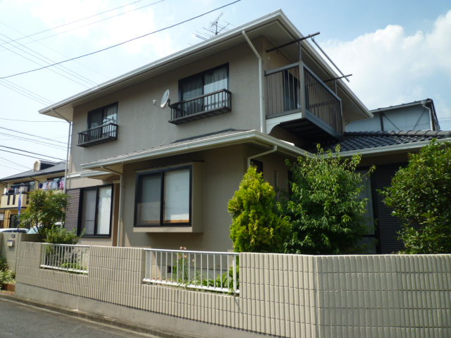 倉敷市西中新田の一戸建ての外観