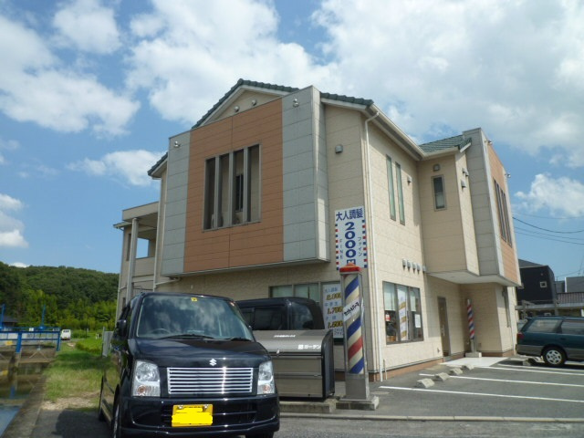 倉敷市福島のアパートの外観