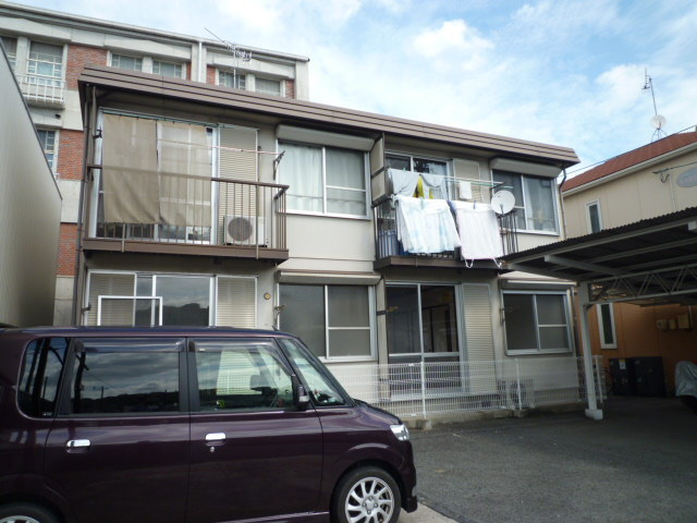 倉敷市美和１丁目のアパートの外観
