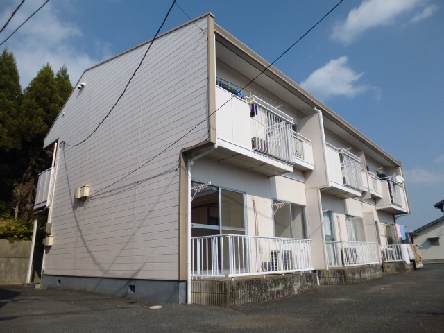 倉敷市中庄のアパートの外観