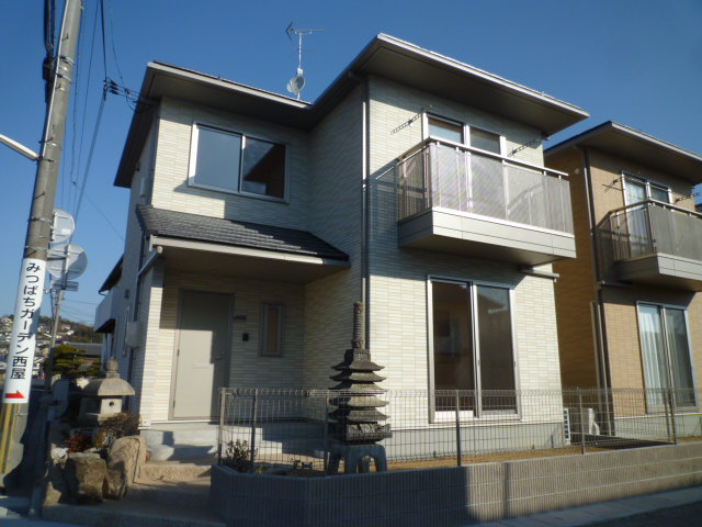 倉敷市中帯江の一戸建ての外観