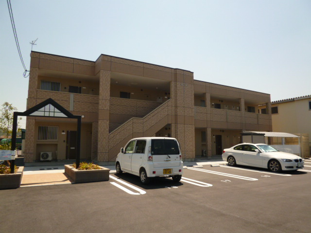 倉敷市南畝６丁目のアパートの駐車場