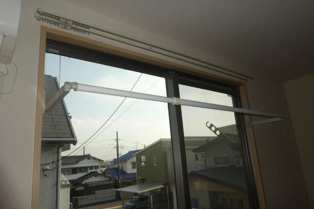 ライツの設備|室内物干し