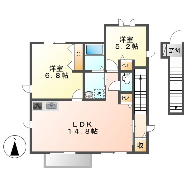 ライツの間取り