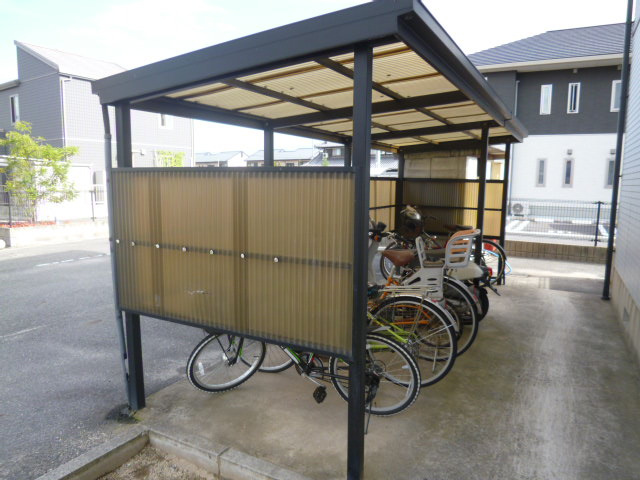 アメニティプラザ早島Ｂのその他共用部分|自転車置き場