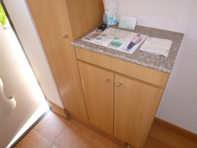 ショコラハウスの玄関|シューズボックス