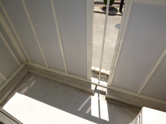 ショコラハウスのバルコニー