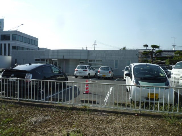 倉敷市東富井の事務所の外観