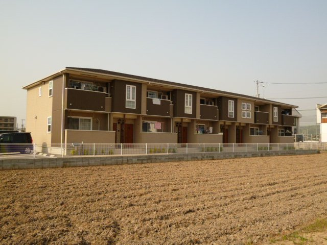 倉敷市北畝４丁目のアパートの外観