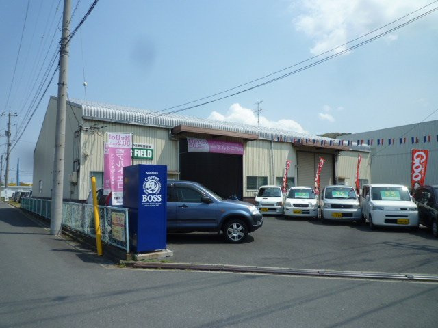 倉敷市吉岡の倉庫の外観
