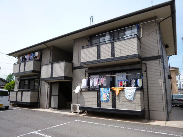 倉敷市東塚３丁目のアパートの外観