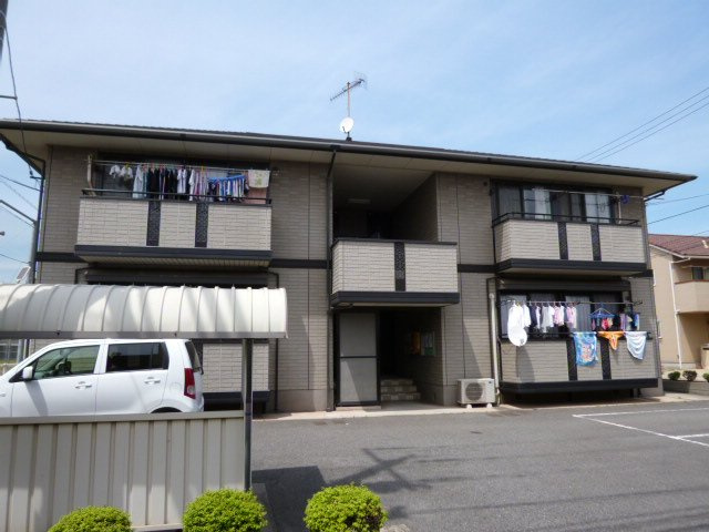 倉敷市東塚３丁目のアパートの外観