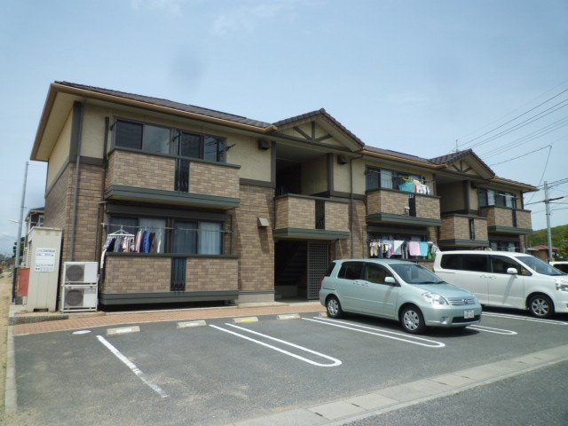 倉敷市北畝７丁目のアパートの外観