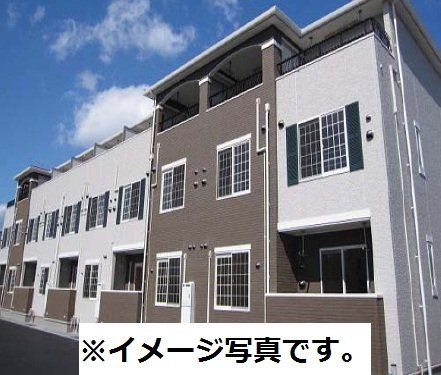 倉敷市中島のアパートの外観