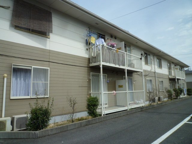 倉敷市北畝６丁目のアパートの外観