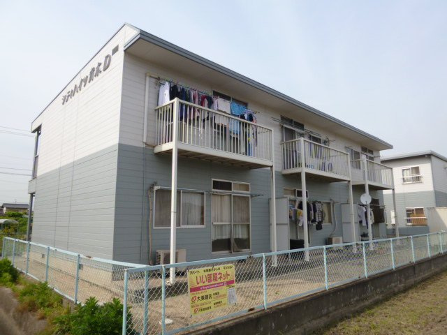 倉敷市東塚４丁目のアパートの外観