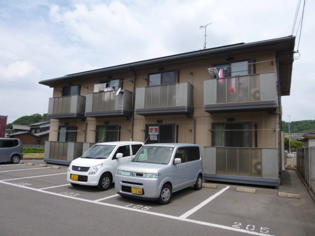 倉敷市広江５丁目のアパートの外観