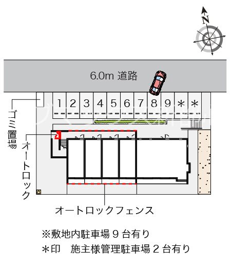 【区画図】レオネクストうむさの森 