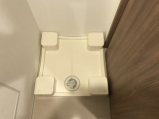 室内洗濯機置き場♪