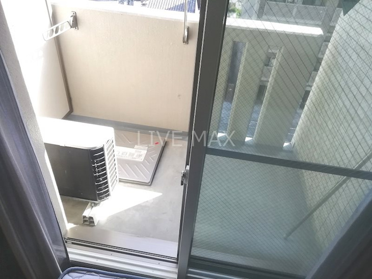 南向きバルコニー 
