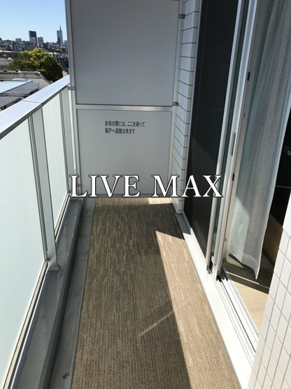 【バルコニー】クレイシア新宿中落合