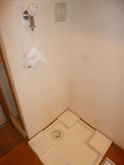 屋内洗濯機置き場♪