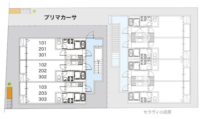 【区画図】プリマカーサ
