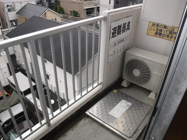 【バルコニー】プラザ鹿野