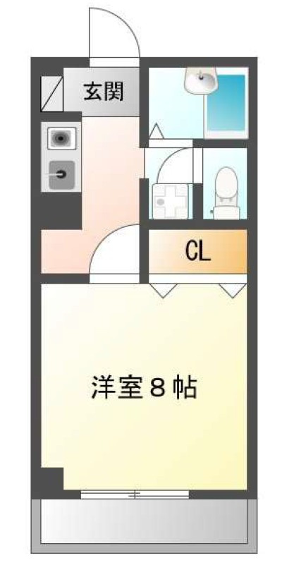 グランデージSuzuranの間取り