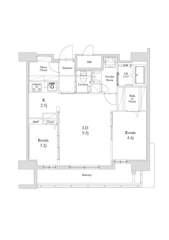【間取り】 | エンクレスト博多駅南FIT
