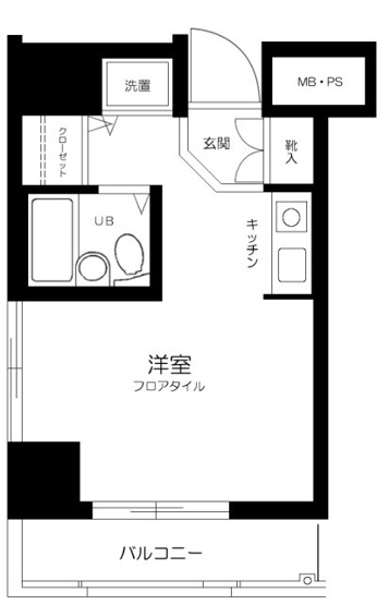 【間取り】 | ネオマイム鶴見リバーサイド