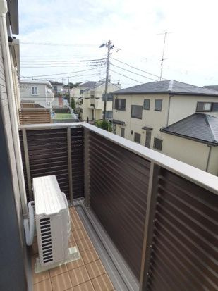 エレンシア　C棟のバルコニー