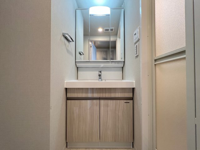 エスグランデ難波グランツ(旧:ミラージュパレス難波グランツ)の独立洗面台