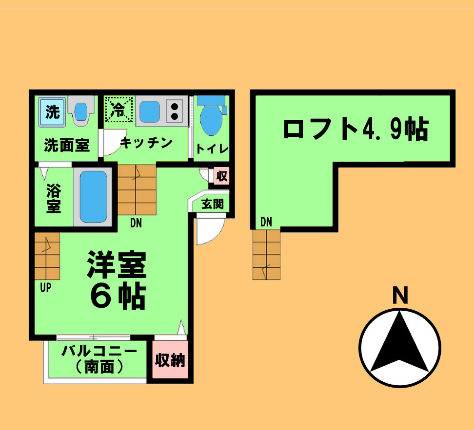 アークラヴィータの間取り