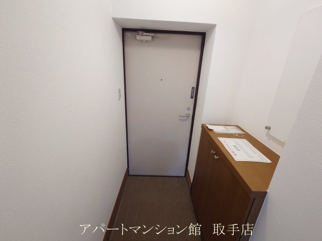 大山アパートの玄関