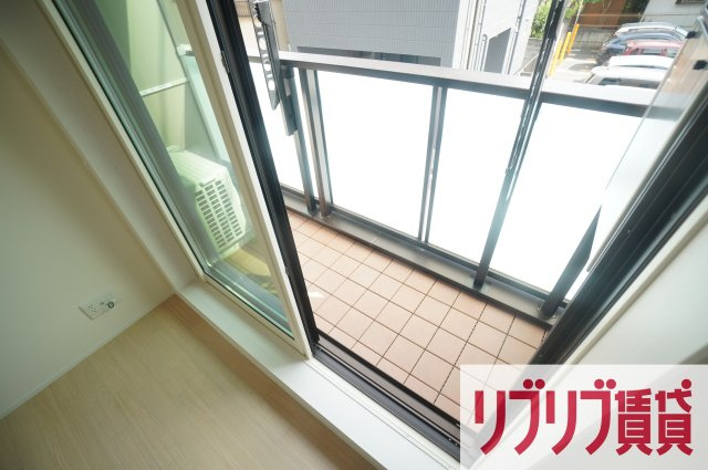 結城野ベースのバルコニー