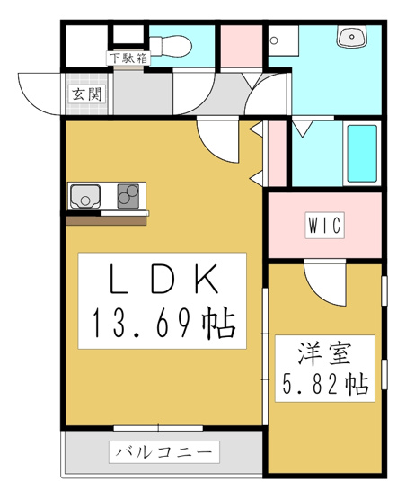 【間取り】 | シエーナ川口元郷
