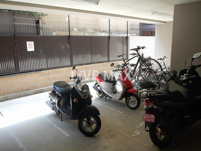 バイク置き場♪