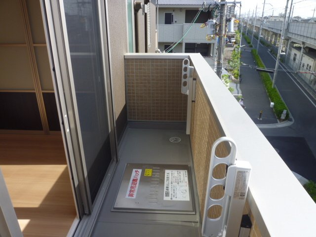 サニーコート俊徳のバルコニー