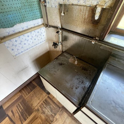 室蘭市本輪西町3丁目12-8アパートのキッチン
