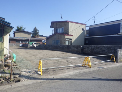 【前面道路含む現地写真】 | 大館市比内町扇田字町後16-4・売地