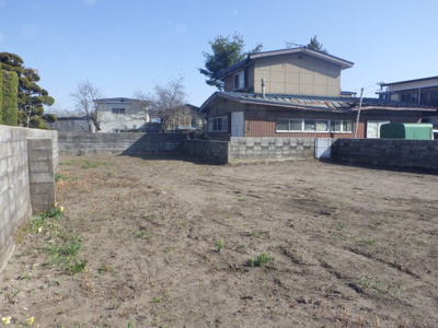 【前面道路含む現地写真】 | 大館市比内町扇田字町後16-4・売地