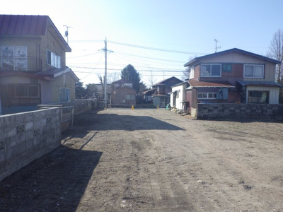 【前面道路含む現地写真】 | 大館市比内町扇田字町後16-4・売地