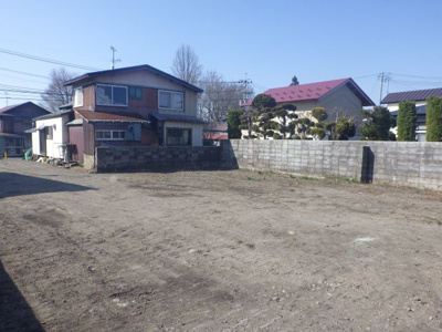 【前面道路含む現地写真】 | 大館市比内町扇田字町後16-4・売地