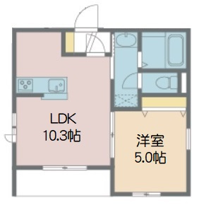 【間取り】 | ブレント新町 | 10帖超LDKのある生活しやすい間取です