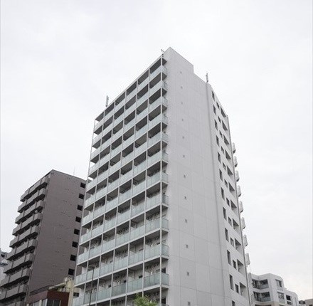 【外観パース】プラウドフラット白金高輪 