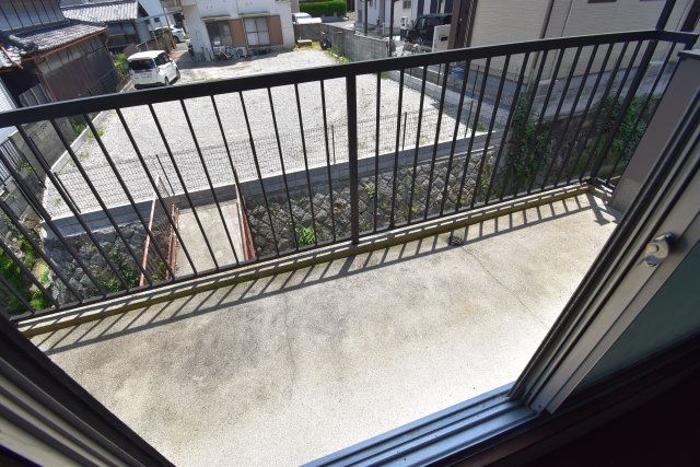 松原市新堂２丁目の一戸建てのバルコニー
