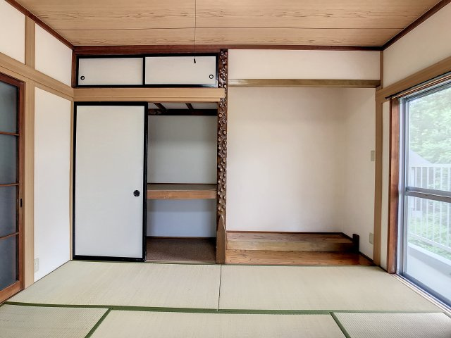 ひとり占めの大空間の収納|大きい収納が嬉しいですね！