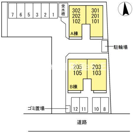 プレミール Ａのエントランス
